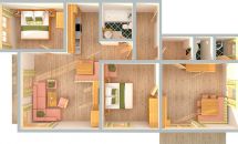 Grundriss Appartement 2